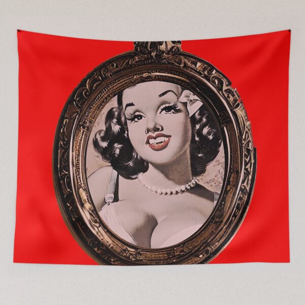 Item preview, Old Frame Flame - Pinup Girl designed and sold by cutestpinups.