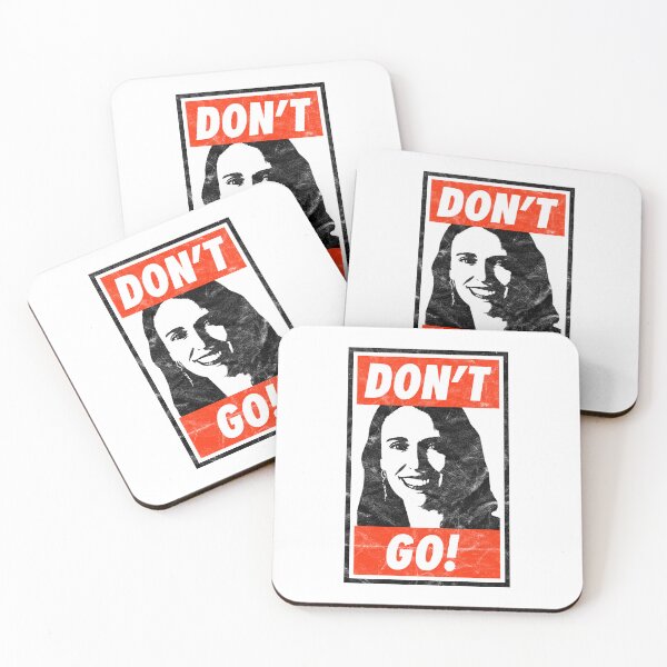 Item preview, Don't Go! Jacinda Ardern (White Worn Look) designed and sold by politicalamity.