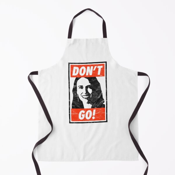 Item preview, Don't Go! Jacinda Ardern (White Worn Look) designed and sold by politicalamity.
