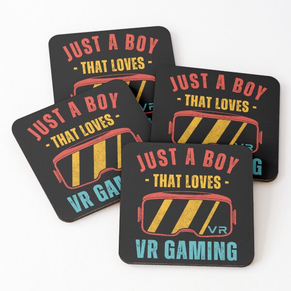 Item preview, Just A Boy That Loves VR Gaming XR Regalo de realidad virtual aumentada para niños y adultos designed and sold by DadJokeDescript.