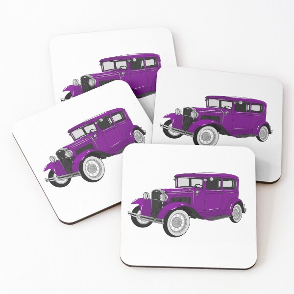 Item preview, Classic car 1931 cartoon illustration designed and sold by Misscartoon.