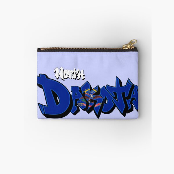 Item preview, North Dakota Flag Graffiti  - Available on stickers socks mugs and more designed and sold by Dude  Stuff.