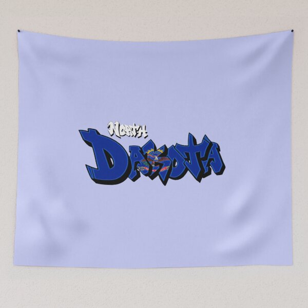 Item preview, North Dakota Flag Graffiti  - Available on stickers socks mugs and more designed and sold by Dude  Stuff.