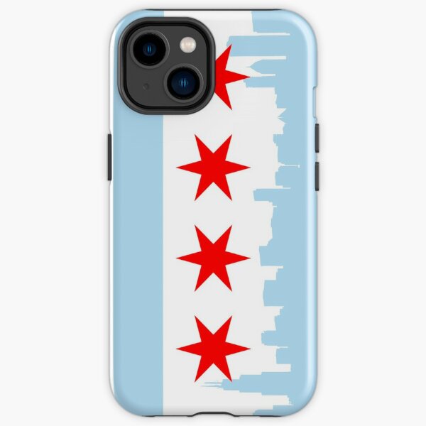 W flag Chicago skyline digital drawing  Art Board Print for Sale by  mkillustrations