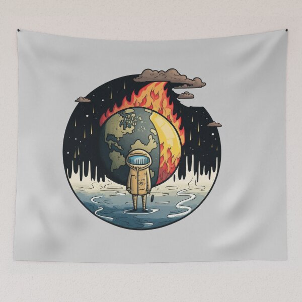 Item preview, Climate change  designed and sold by ExplodedToons.