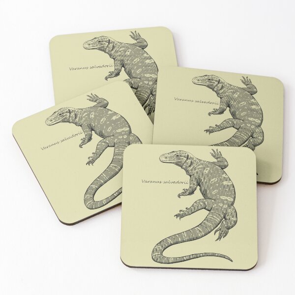 Item preview, Crocodile Monitor Sketch designed and sold by ArtByBreah.