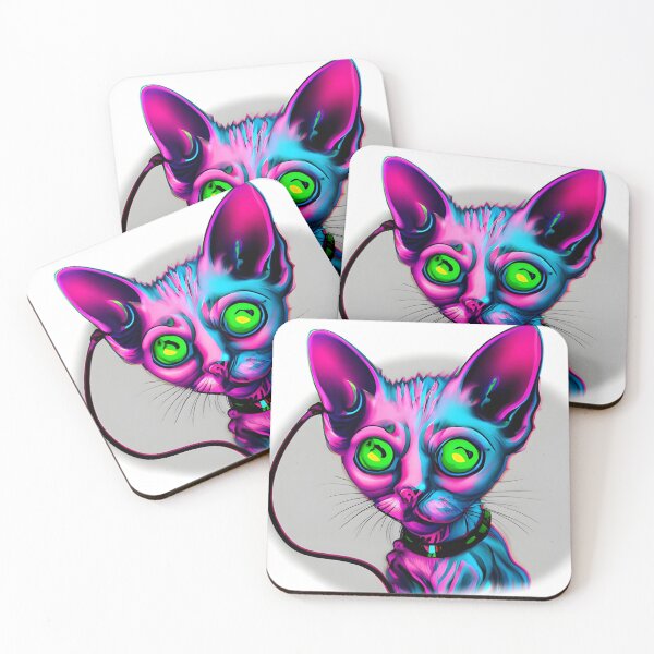 Item preview, Cyberpunk Kitten designed and sold by AquaLemonade.