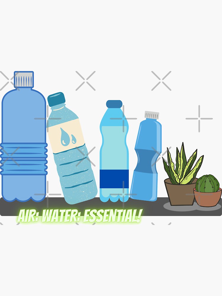 Stay hydrated water bottle Sticker for Sale by jenikahalsey