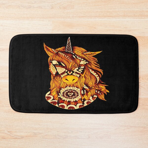Item preview, Brown Unicorn Drawing designed and sold by natnat7w.