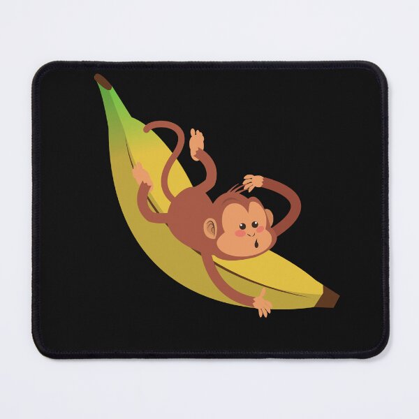 Item preview, Funny Banana and Monkey illustration designed and sold by garniturex.