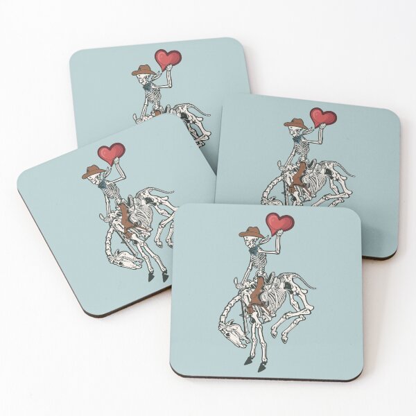 Item preview, Valentine's Day Cowboy Skeleton and Heart designed and sold by bolimj.