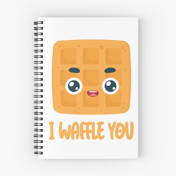 Item preview, I Waffle You - Cute Waffle designed and sold by CheekyTeePrints.