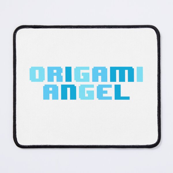 Item preview, origami angel pixel blue designed and sold by jinxmaya.