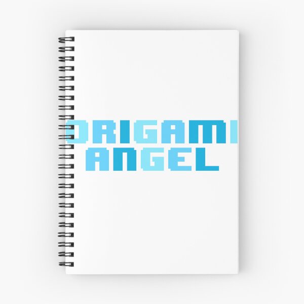 Item preview, origami angel pixel blue designed and sold by jinxmaya.