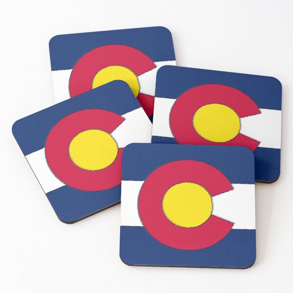 Item preview, Colorado Map With Colorado State Flag designed and sold by Havocgirl.