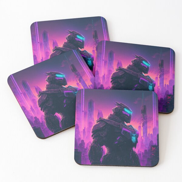 Item preview, Retrowave Robot #3 designed and sold by Viktor Surzhko.