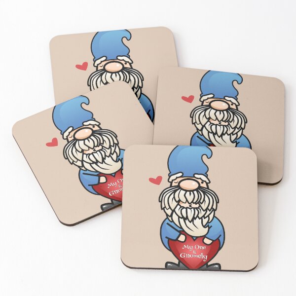 Item preview, Cartoon Gnome "My One & Gnomely" Cute Dwarf designed and sold by MilieuOnline.
