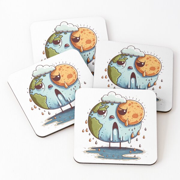 Item preview, Global climate change cartoon  designed and sold by ExplodedToons.