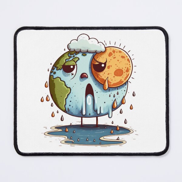 Item preview, Global climate change cartoon  designed and sold by ExplodedToons.
