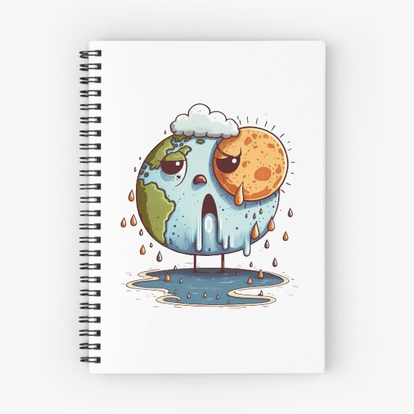 Artikelvorschau, Cartoon zum globalen Klimawandel entworfen und verkauft von ExplodedToons.