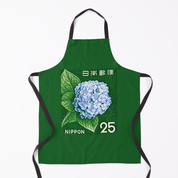 Item preview, Hydrangea Japan Postage Stamp 25 designed and sold by MEG-mon.