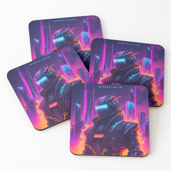 Item preview, Retrowave Robot #5 designed and sold by Viktor Surzhko.