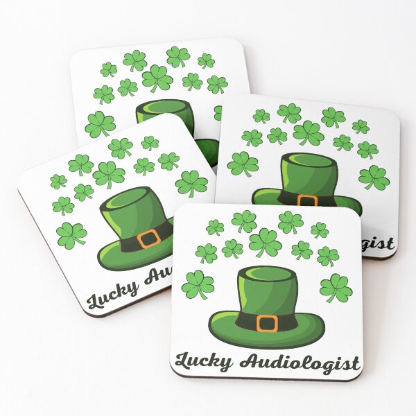 Aperçu de l'œuvre Lucky Audiologist St. Pattys Day Design créée et vendue par Hear4theEars.