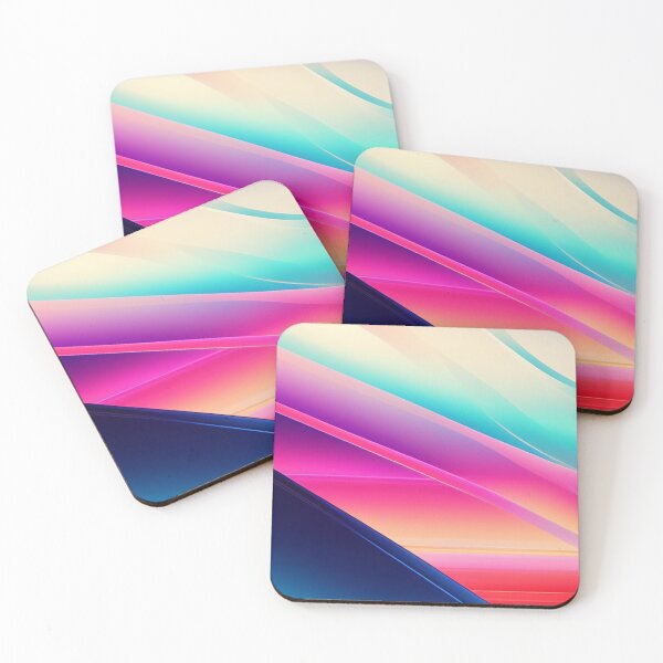 Item preview, Colorful Multi Color abstract fluid shapes organic geometric pattern 1 designed and sold by vishalraifx.