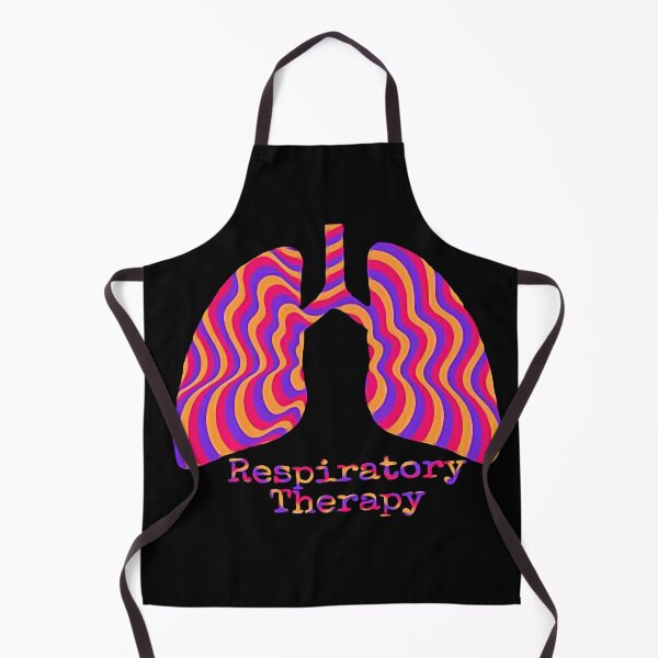 Item preview, Respiratory Therapy Pink blue orange stiped lungs designed and sold by natnat7w.
