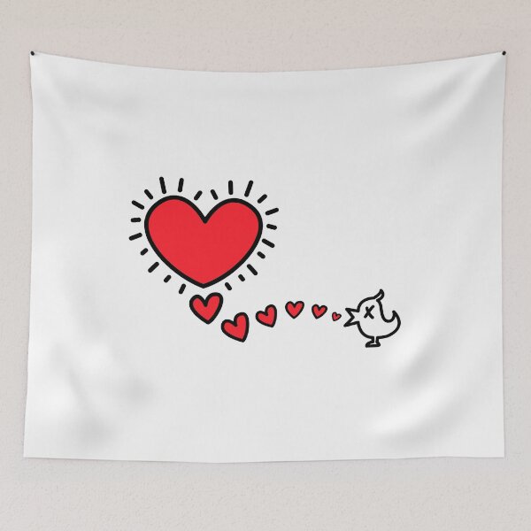 Item preview, Tweeting Heart designed and sold by bitpopart.