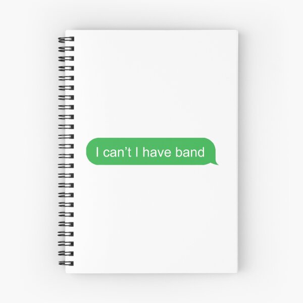 Item preview, I can't I have band (green) designed and sold by TemperVoid.