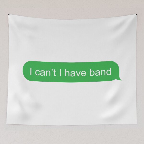 Item preview, I can't I have band (green) designed and sold by TemperVoid.