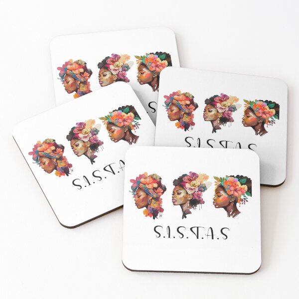 Item preview, Flower Afro Elegant SIstas  designed and sold by Ecollections.