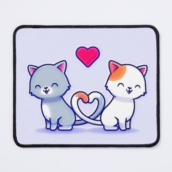 Item preview, ♡ ?  Cut Cat Couple Love ♡ ?  designed and sold by R1ZED.