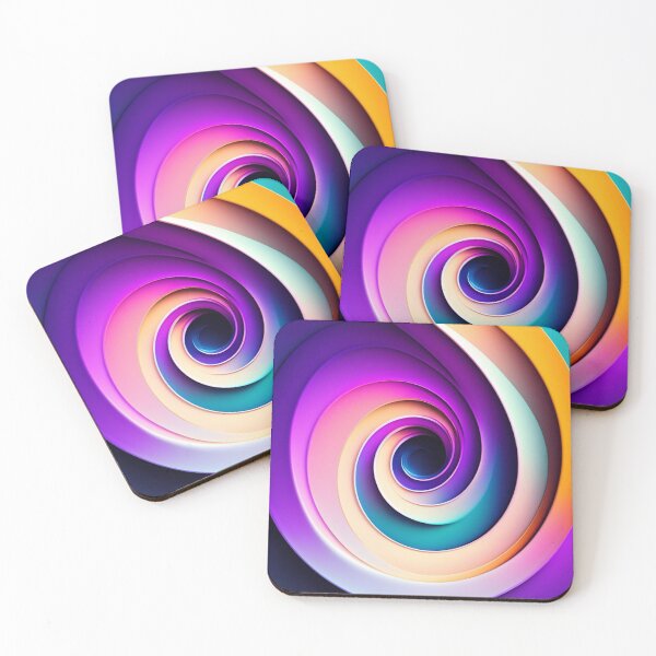 Item preview, Colorful Multi Color abstract fluid shapes organic geometric pattern 2 designed and sold by vishalraifx.