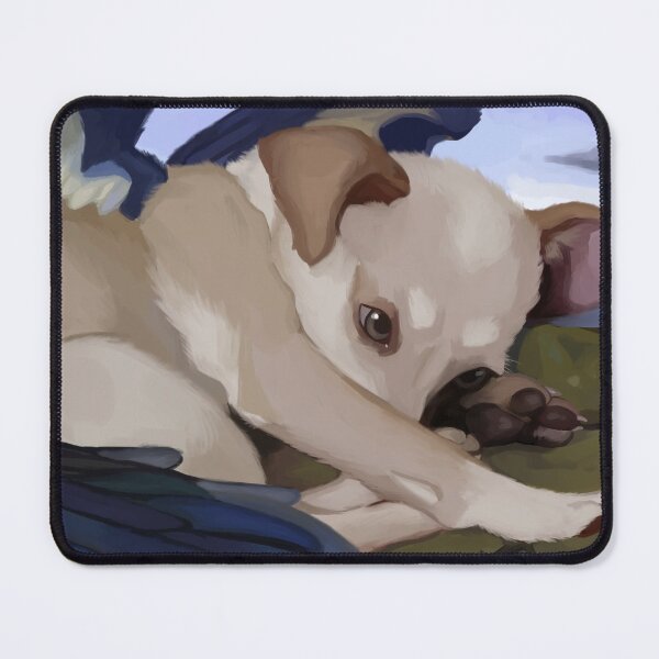 Item preview, fallen puppy designed and sold by raposilda.