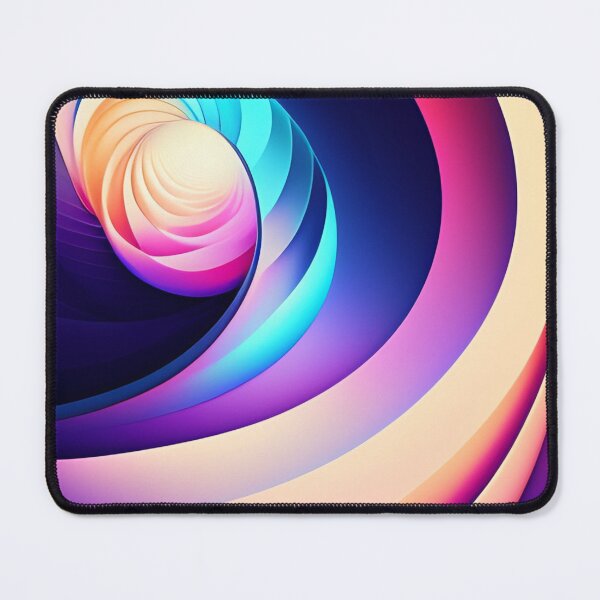 Item preview, Colorful Multi Color abstract fluid shapes organic geometric pattern 6 designed and sold by vishalraifx.