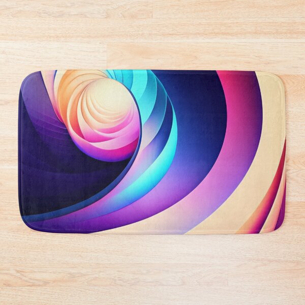 Item preview, Colorful Multi Color abstract fluid shapes organic geometric pattern 6 designed and sold by vishalraifx.