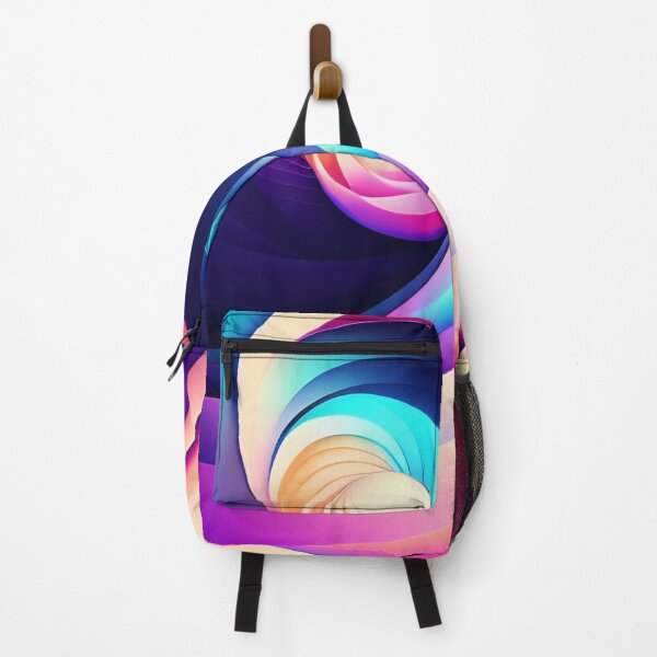 Item preview, Colorful Multi Color abstract fluid shapes organic geometric pattern 6 designed and sold by vishalraifx.