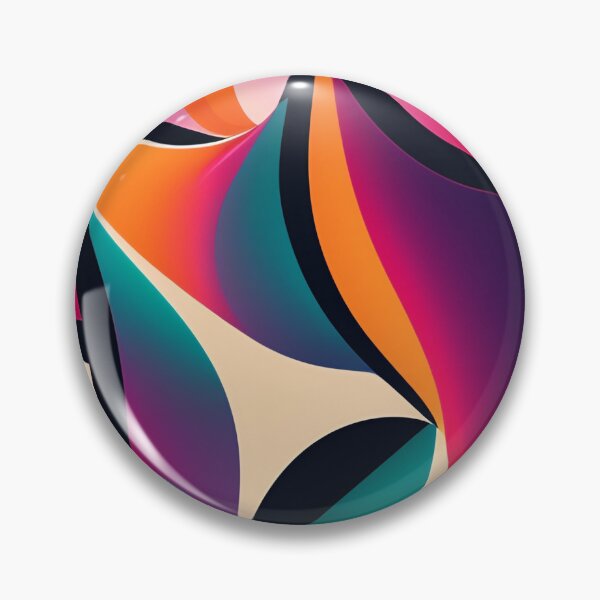 Item preview, Colorful Multi Color abstract fluid shapes organic geometric pattern 7 designed and sold by vishalraifx.