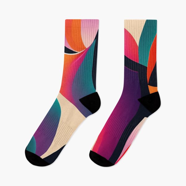 Item preview, Colorful Multi Color abstract fluid shapes organic geometric pattern 7 designed and sold by vishalraifx.