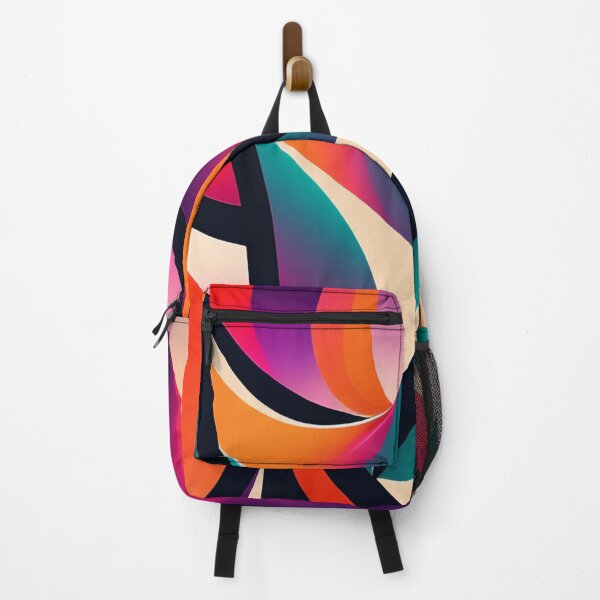 Item preview, Colorful Multi Color abstract fluid shapes organic geometric pattern 7 designed and sold by vishalraifx.