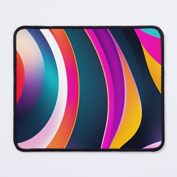 Item preview, Colorful Multi Color abstract fluid shapes organic geometric pattern 8 designed and sold by vishalraifx.