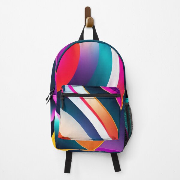 Item preview, Colorful Multi Color abstract fluid shapes organic geometric pattern 8 designed and sold by vishalraifx.