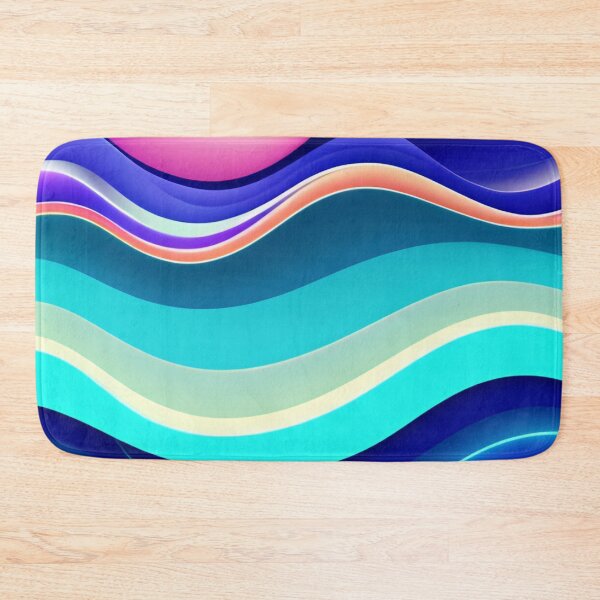 Item preview, Colorful Multi Color abstract fluid shapes organic geometric pattern 9 designed and sold by vishalraifx.