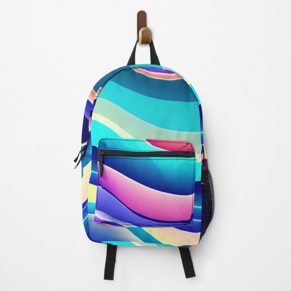 Item preview, Colorful Multi Color abstract fluid shapes organic geometric pattern 9 designed and sold by vishalraifx.