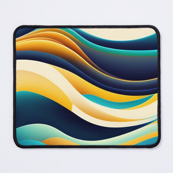 Item preview, Colorful Multi Color abstract fluid shapes organic geometric pattern 10 designed and sold by vishalraifx.