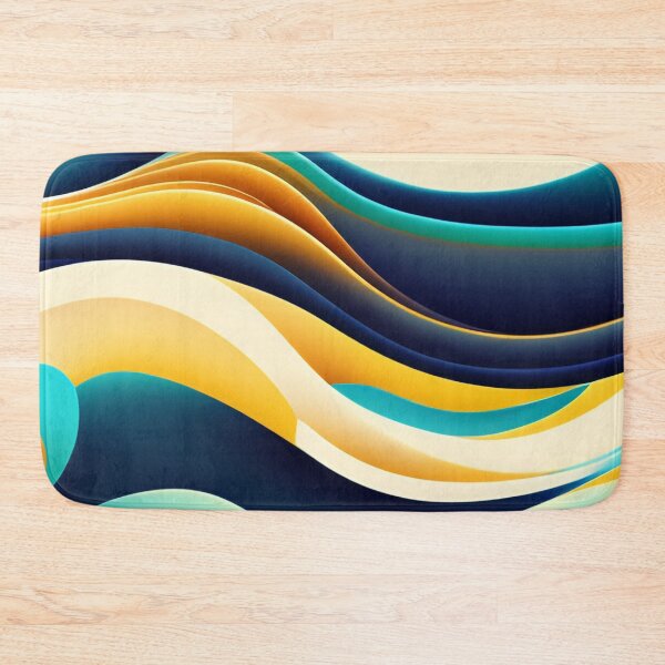 Item preview, Colorful Multi Color abstract fluid shapes organic geometric pattern 10 designed and sold by vishalraifx.