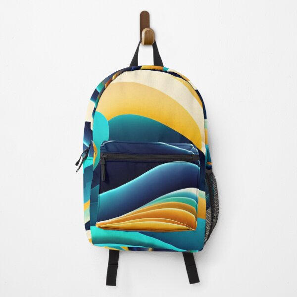 Item preview, Colorful Multi Color abstract fluid shapes organic geometric pattern 10 designed and sold by vishalraifx.