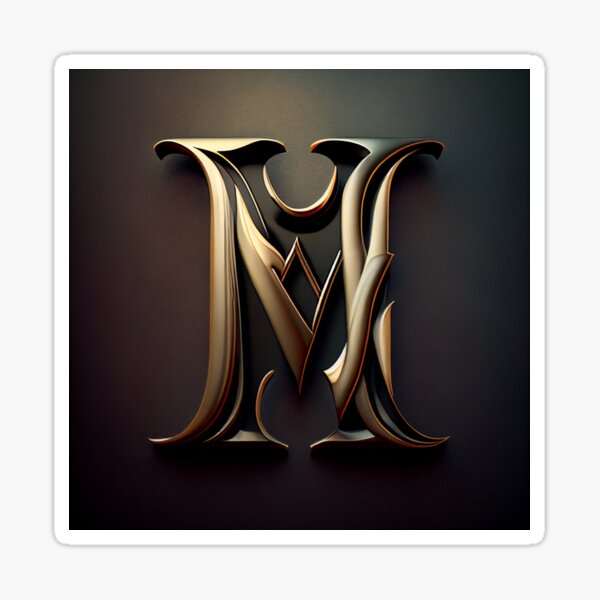 Premium MM Monogram of Two letters M&M. Elegant gold shield initials and  crown geometric old retro graphic logo design. alphabet vector elements  stock illustration Stock Vector